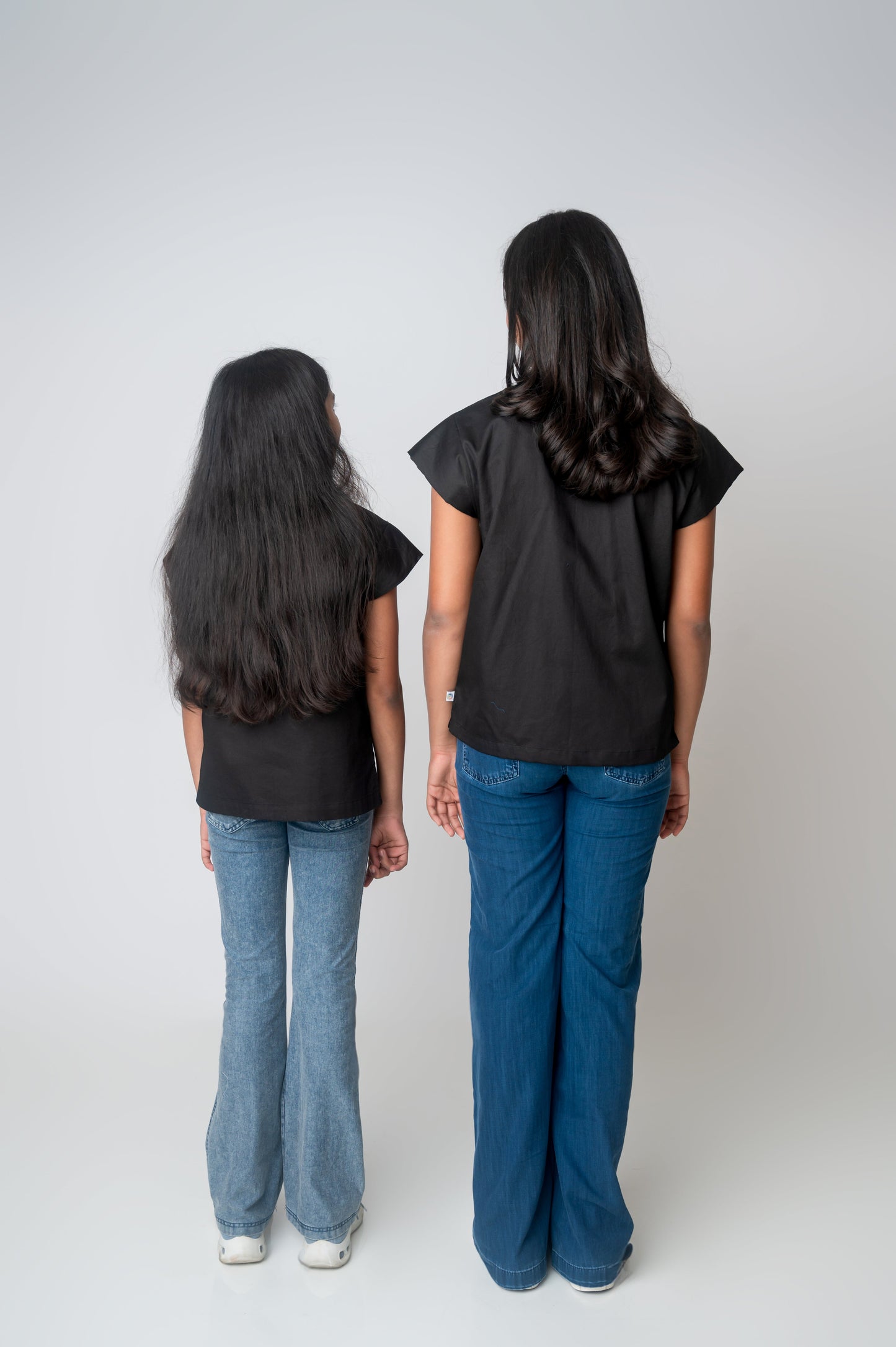 Fringe flower poplin oversize shirt-4