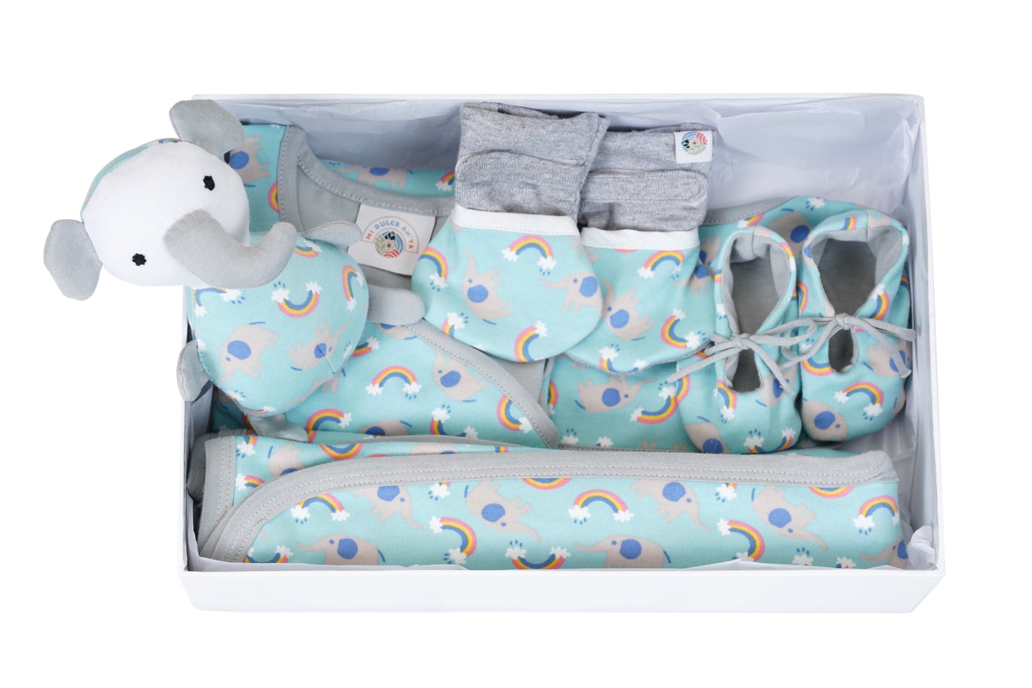 6pc luxury elephant theme gift box