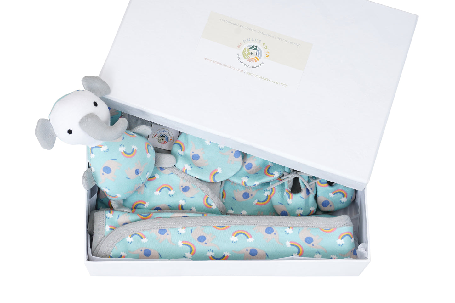 6pc luxury elephant theme gift box