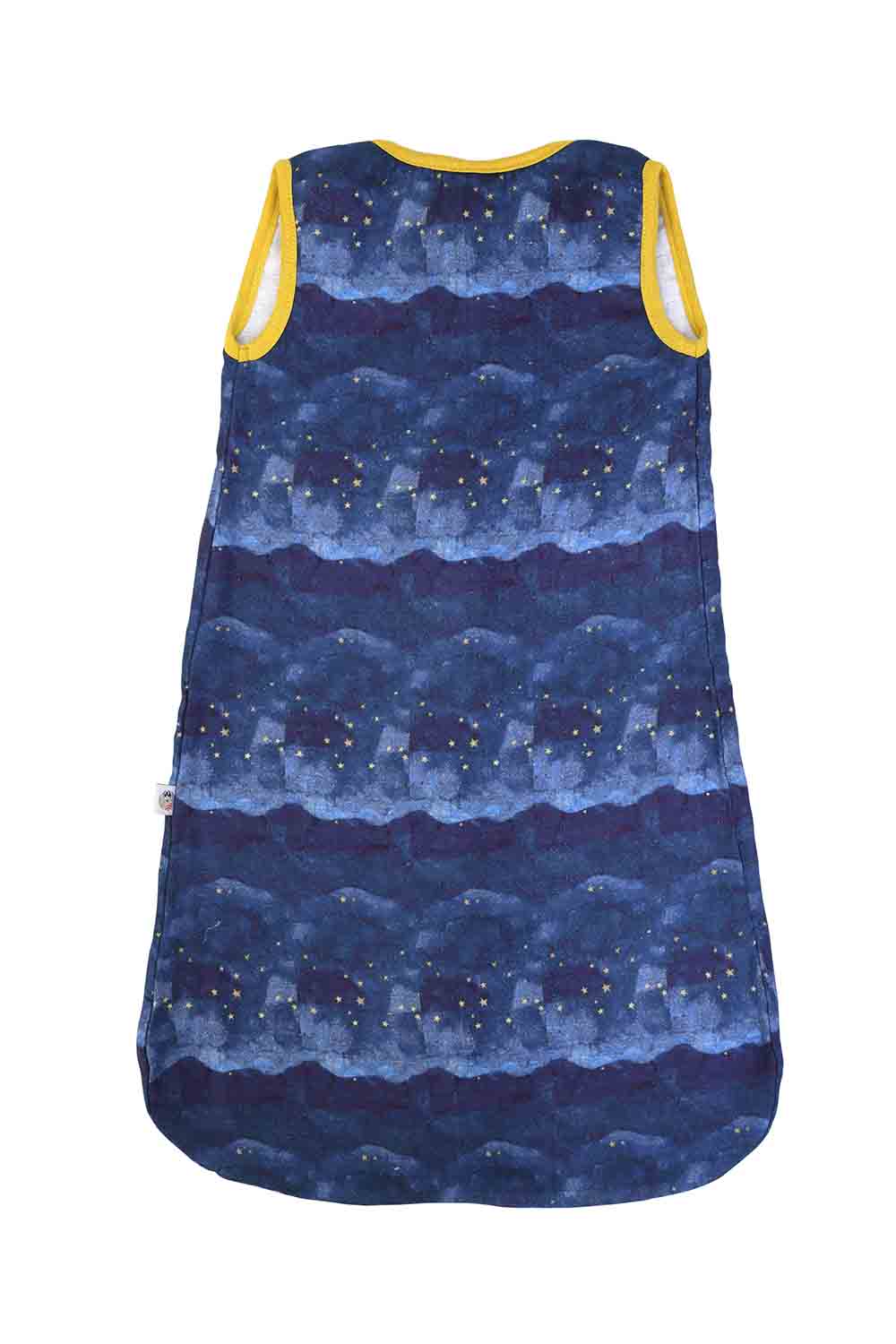 Organic muslin night sky printed baby sleeping bag-3