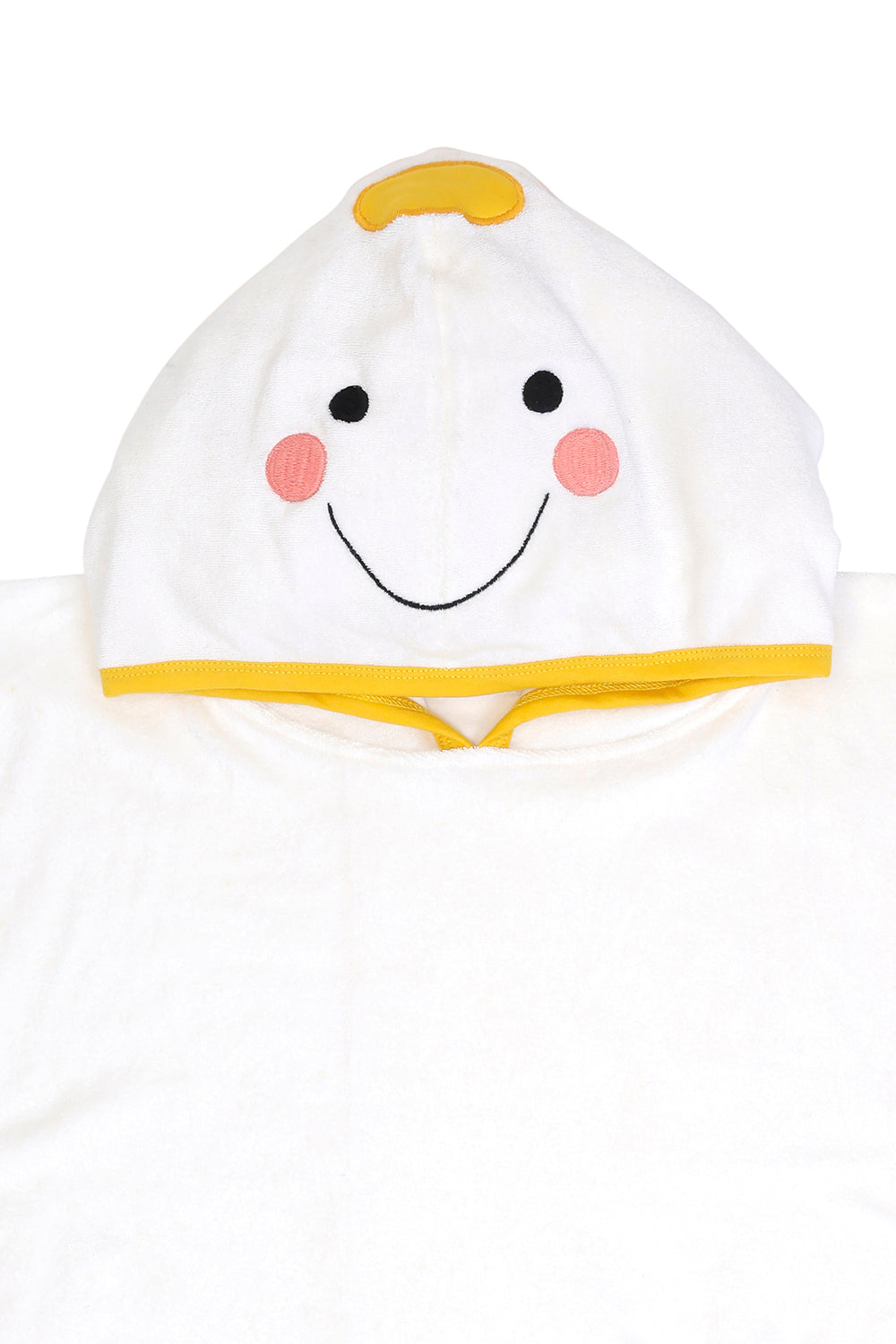 Organic-terry-hooded-star-towel for infants-3