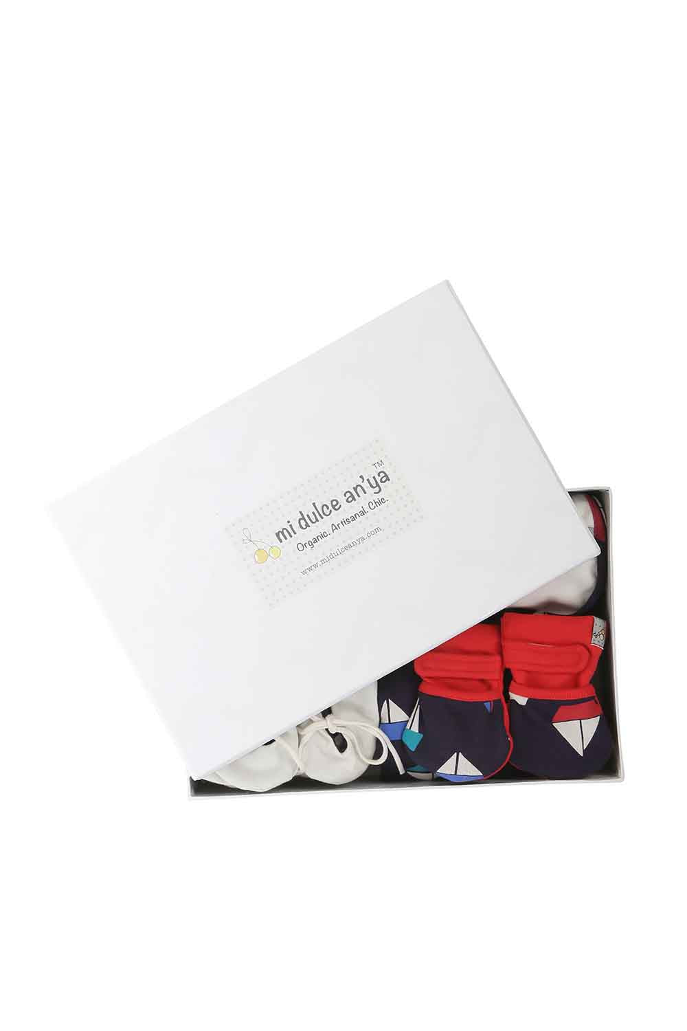 baby boy luxury 6pc nautical gift set-1
