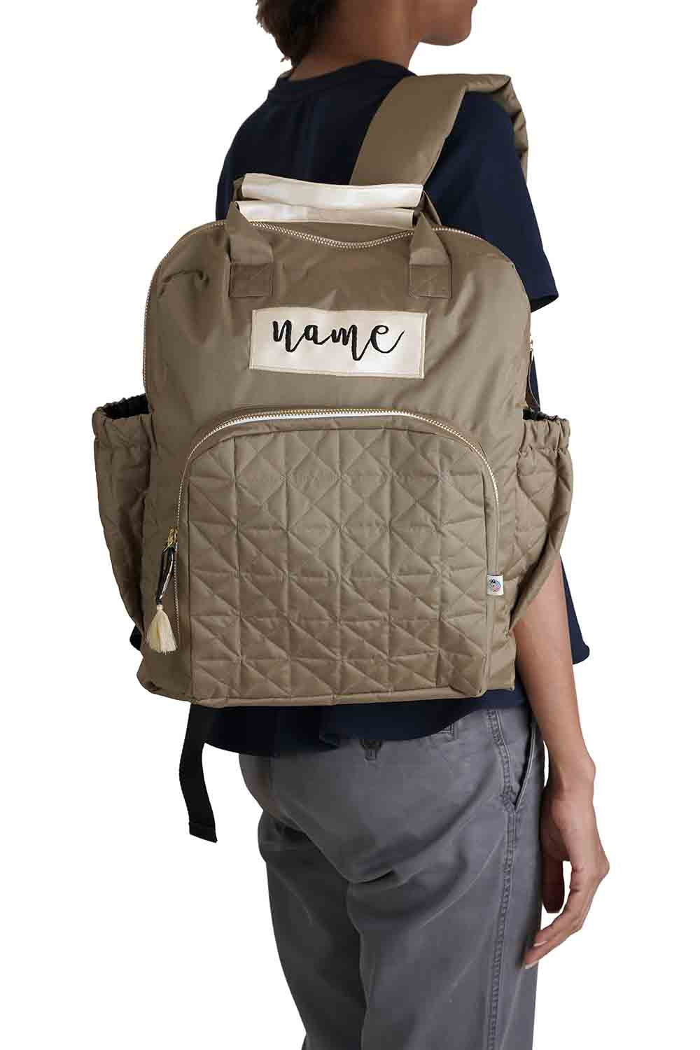 Customized Sand Baby diaper backpack