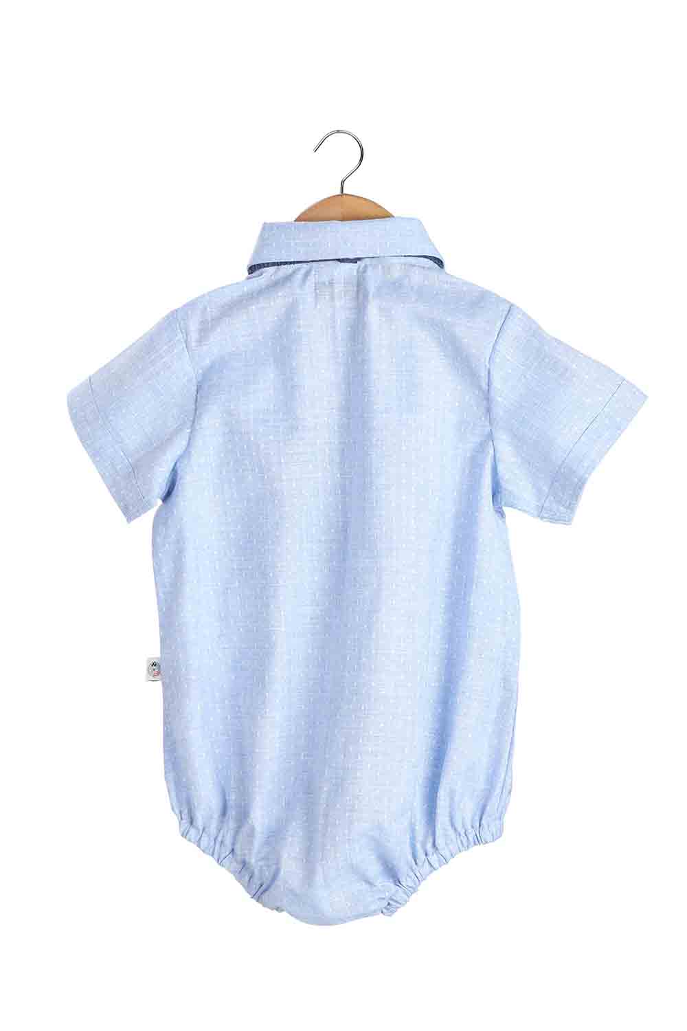 boys romper bow tie-2