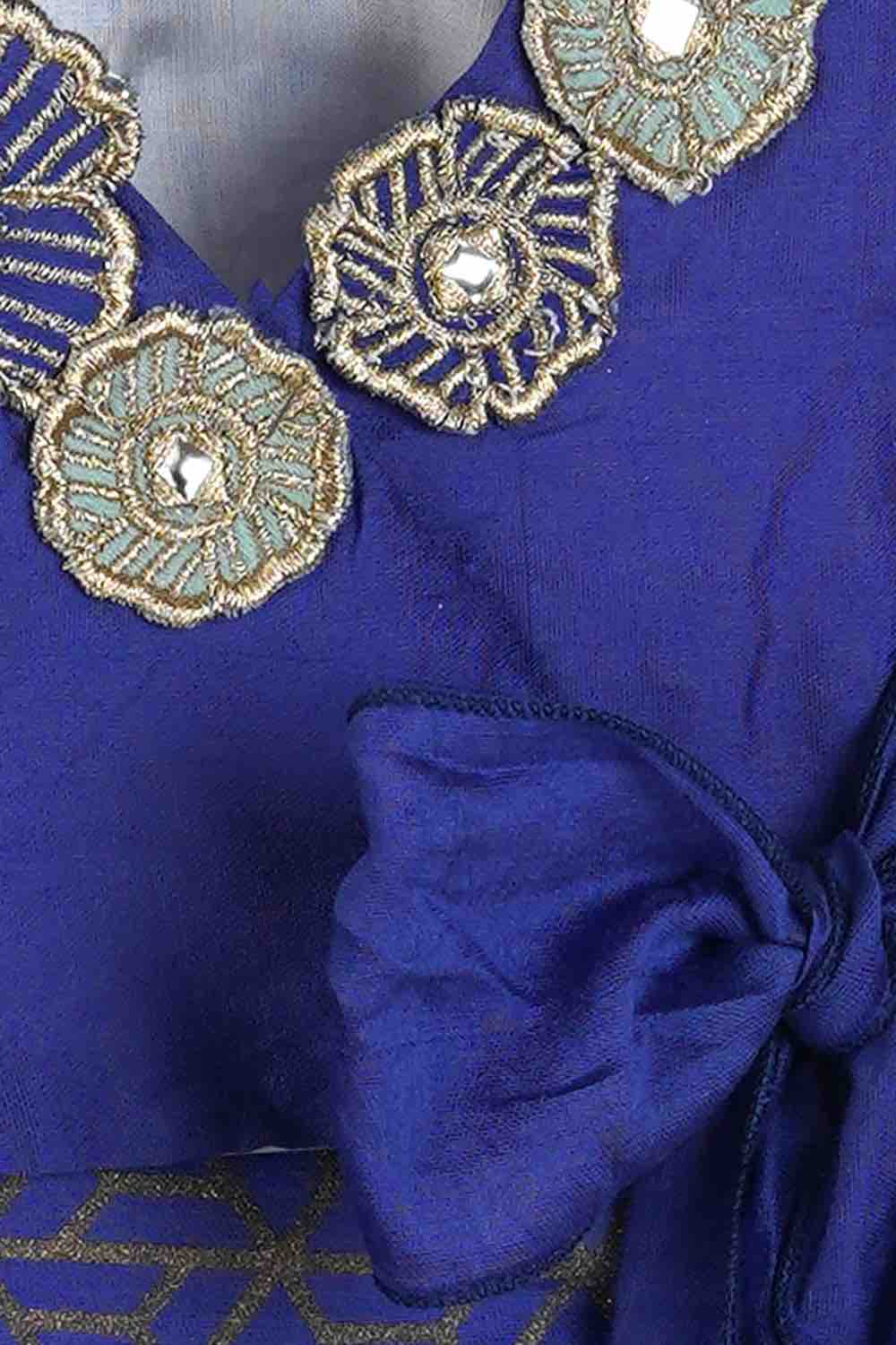Cobalt palazzo set