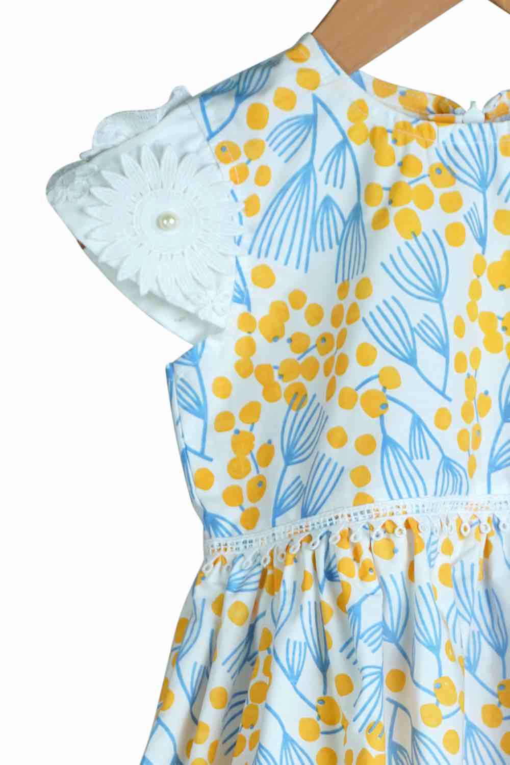 longer back twig print dress 3