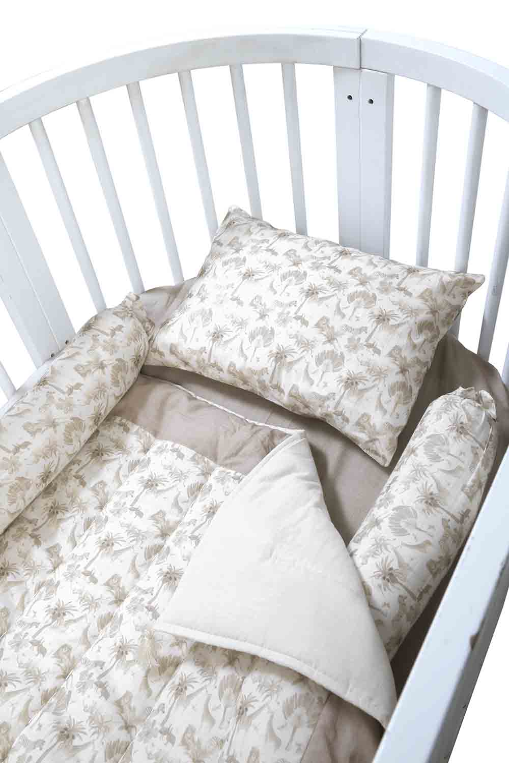 organic-safari printed bedding set-1