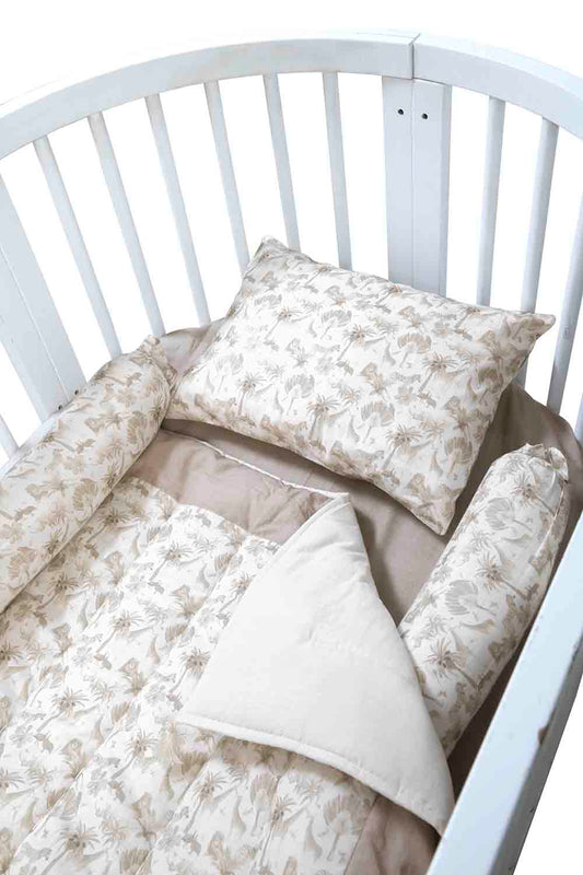 organic-safari printed bedding set-1