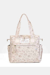Organic Safari printed  diaper bag
