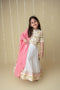 Traditional pichwai printed lehnga set for infant girls