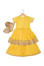 Delicate lace palazzo set for girls