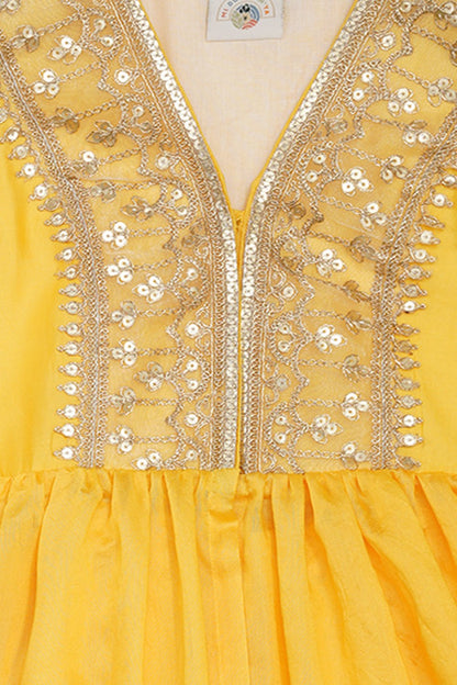 Delicate lace palazzo set for girls