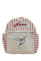 Hummingbird embroidered toddler backpack