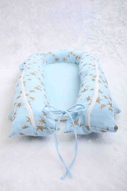 blue starry nest bed-2