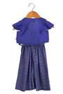 Cobalt palazzo set