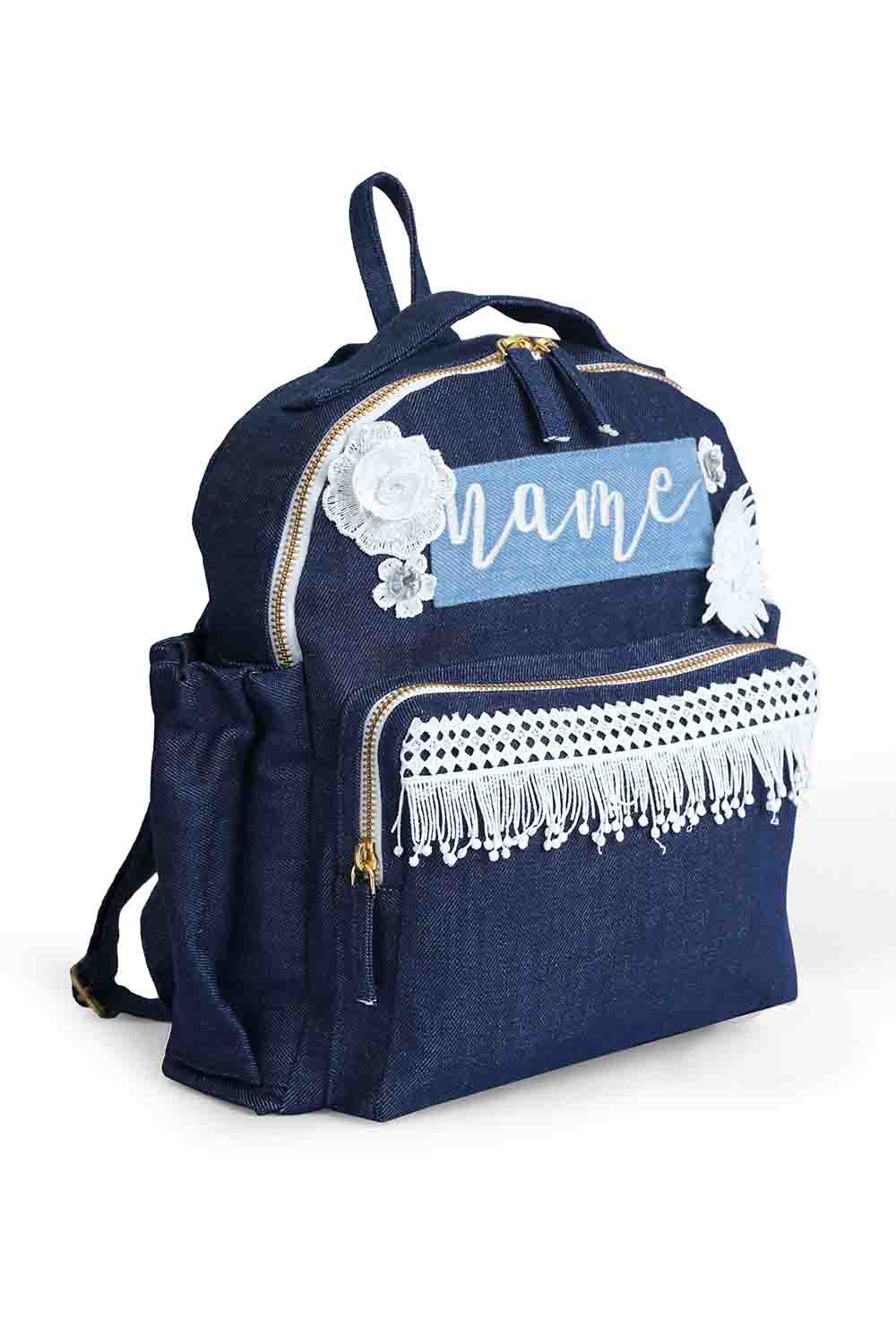 denim backpack for girls-2