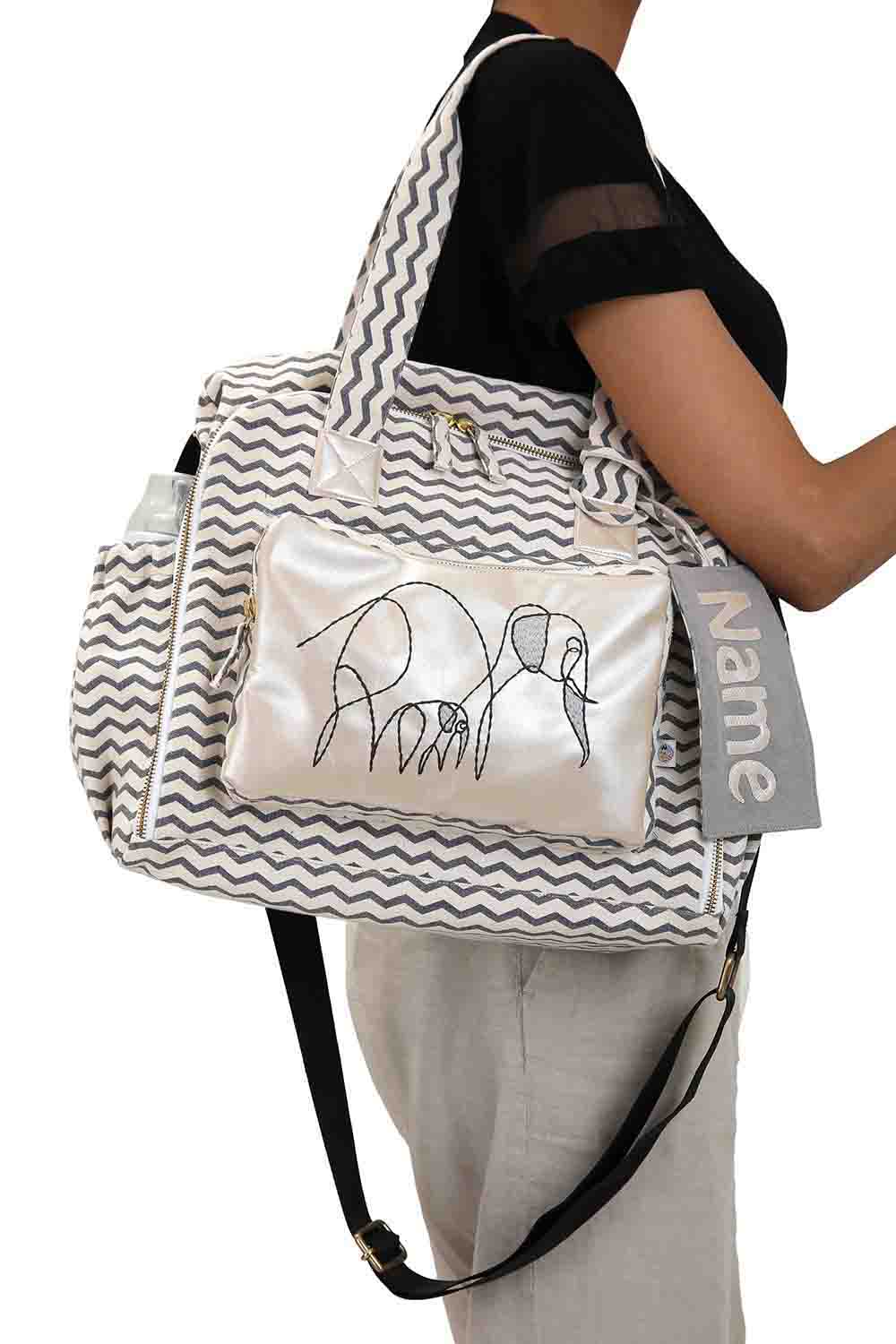 elephant diaper bag 2