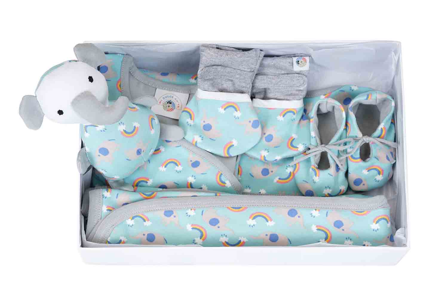 elephant print luxury gift set-2