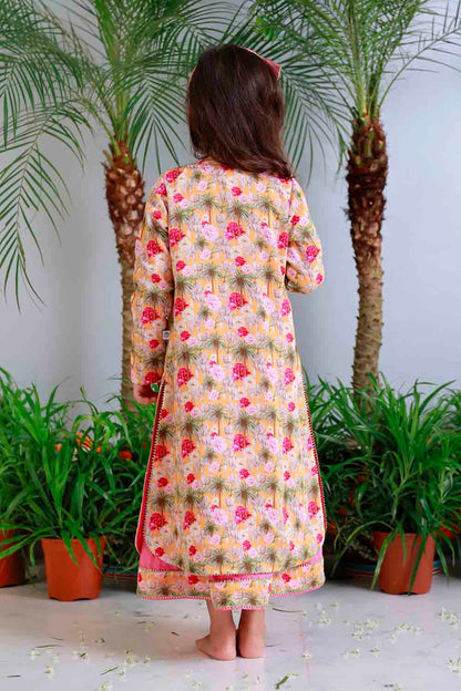 Elephant print jacket and dress set