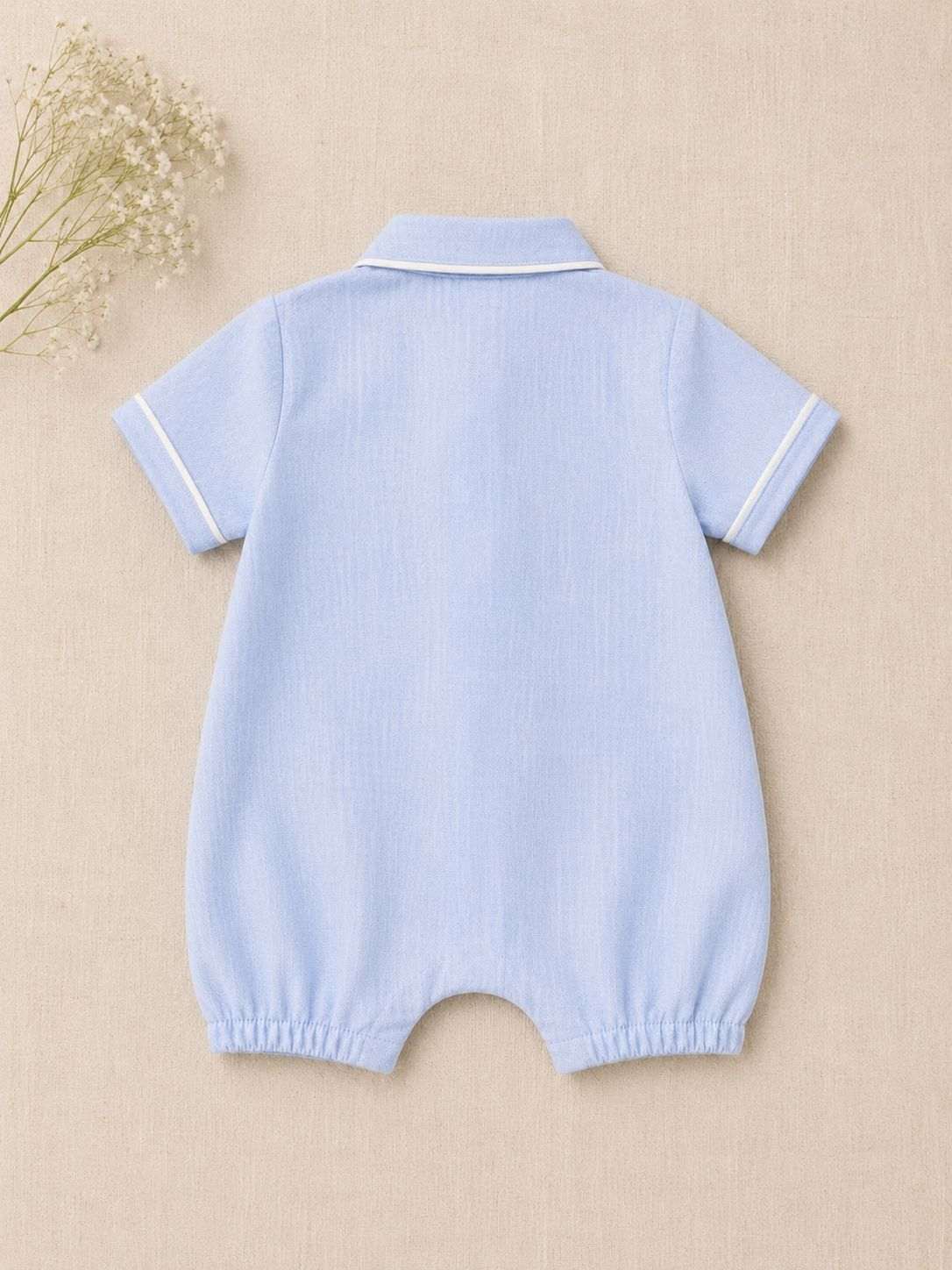 Emblem tie romper-3