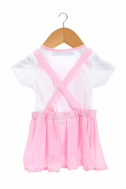 embroidered pink baby girls pinafore-2