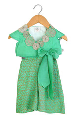 Emerald palazzo set