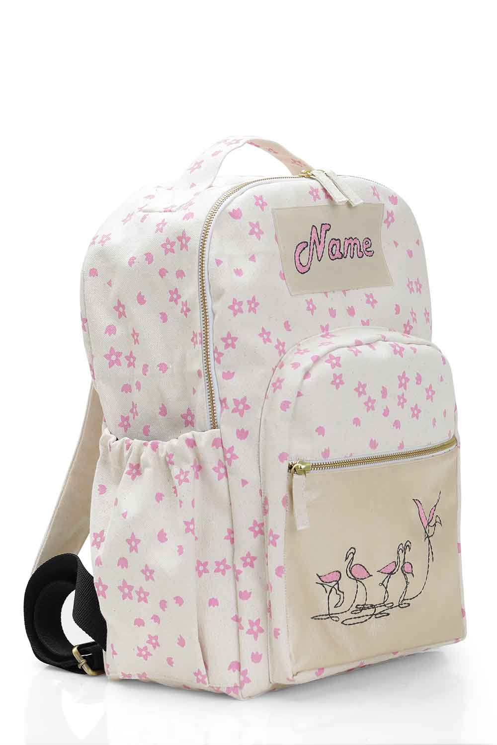 flamingo emb large backpack-2