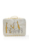 Giraffe embroidered lunchbag