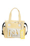 Organic printed Giraffe diaper bag