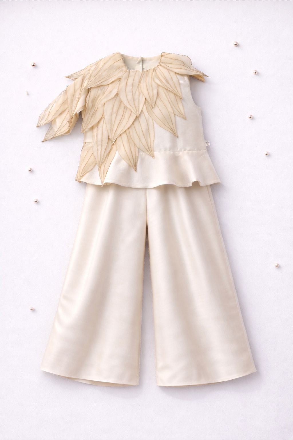 Handmade  tissue petal co-ord set