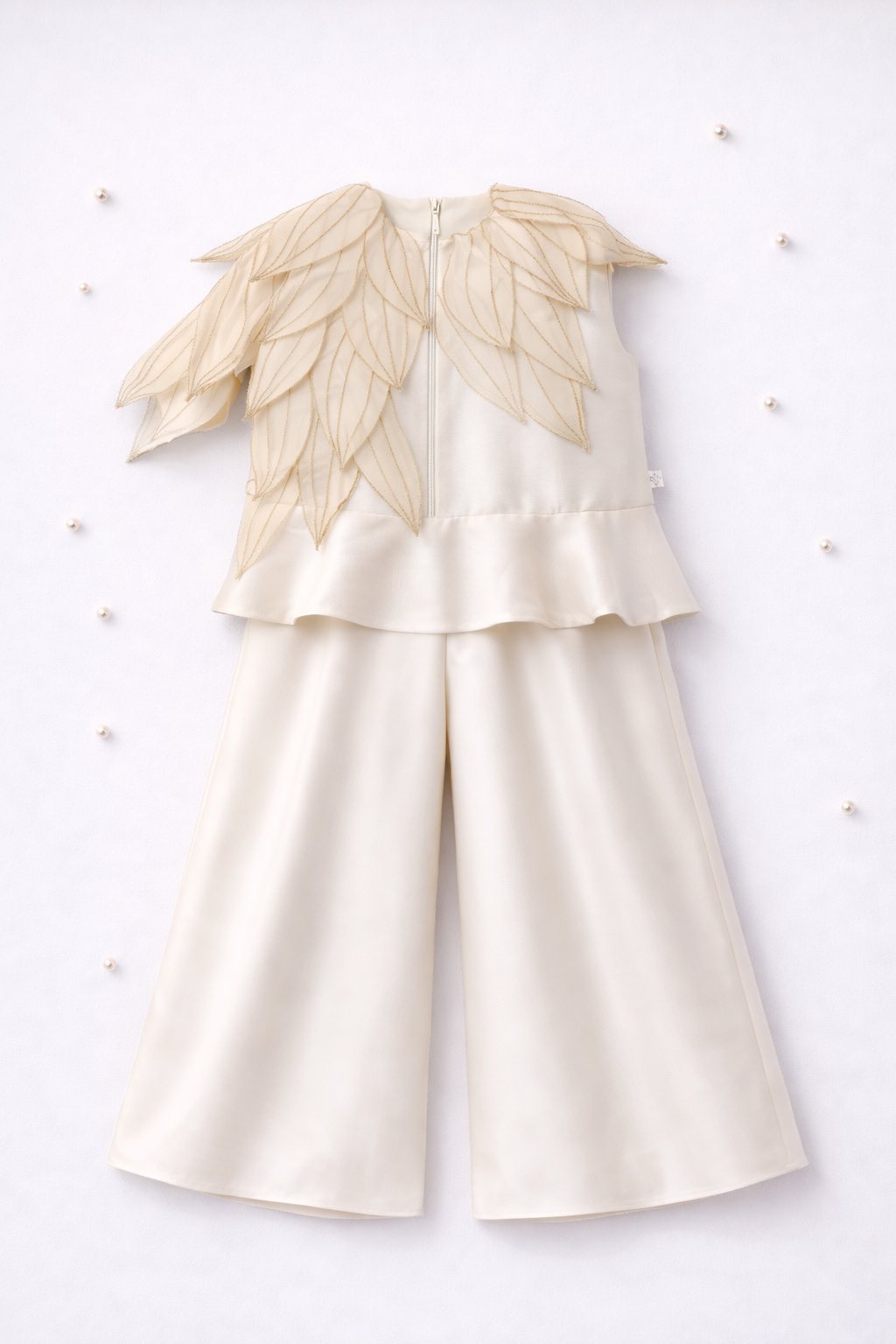 Handmade  tissue petal co-ord set
