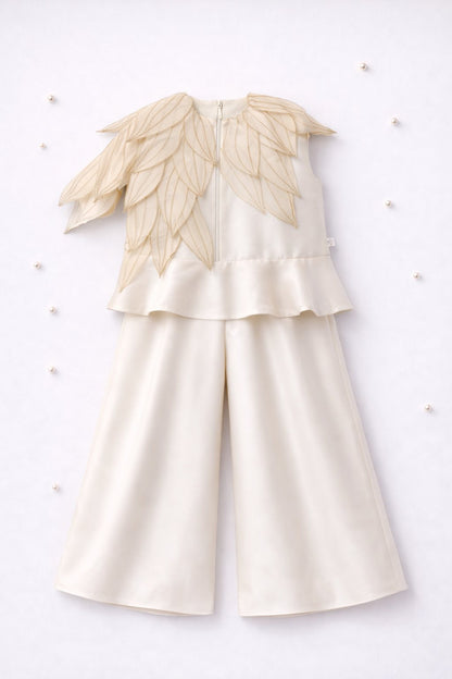 Handmade  tissue petal co-ord set