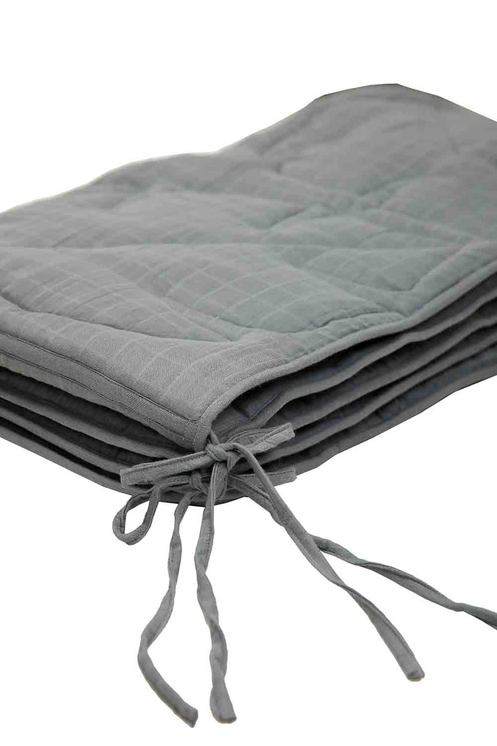grey fern quilted bumper-2