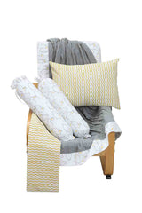 Organic rabbit cot bedding set