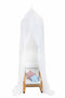 Sheer mosquito net cot canopy