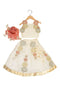 3d floral heavy lehnga set for girls