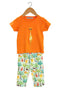 Embroidered safari nightsuit
