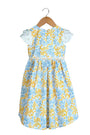 longer back twig print dress 2