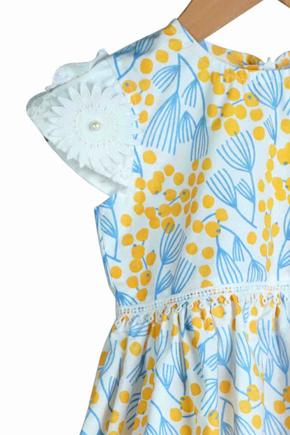 longer back twig print dress 3