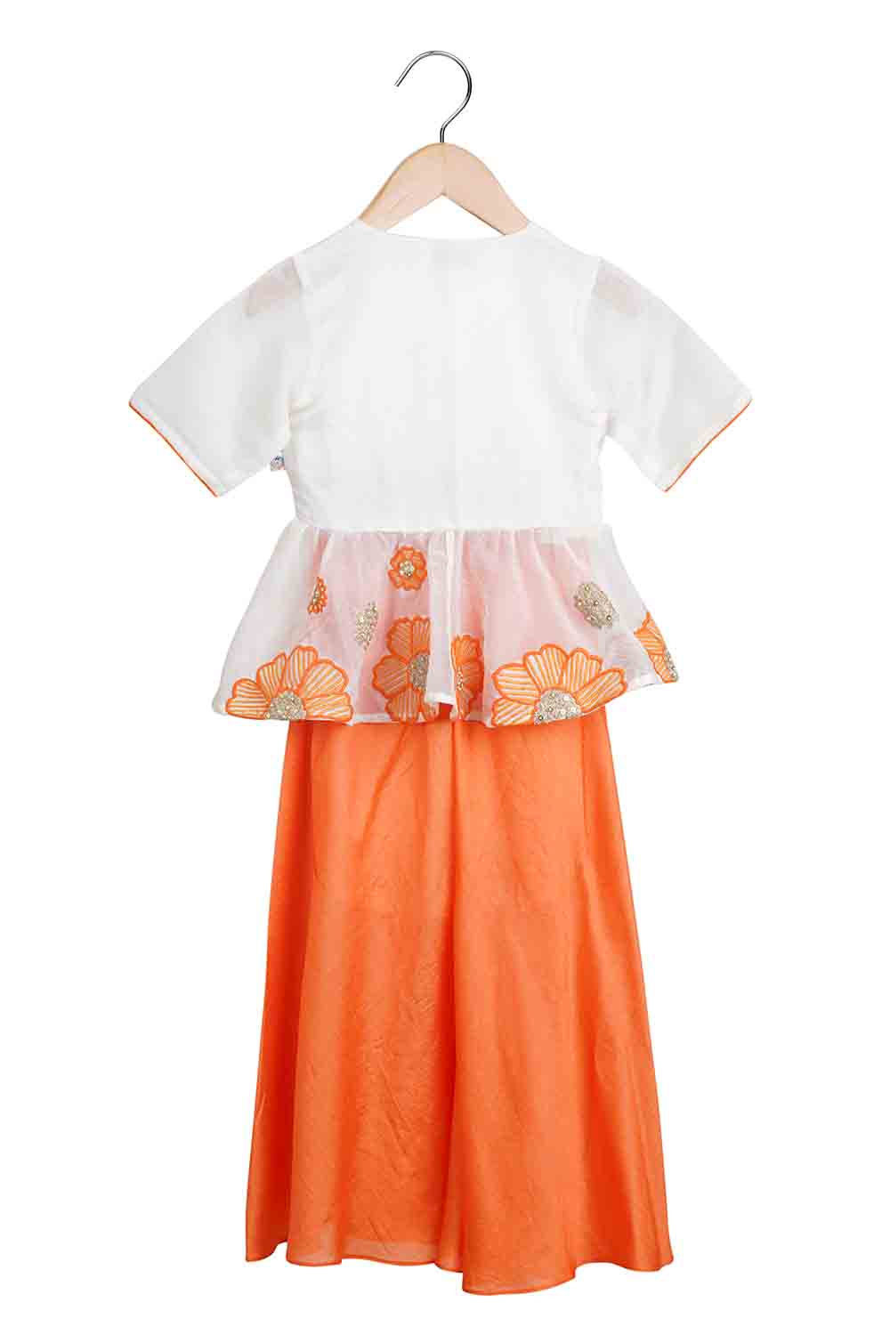 orange peplum 2