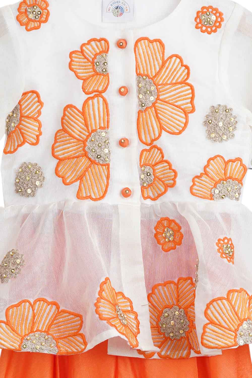 orange peplum 3