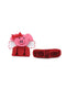 Set of 2 pink, piggy clips