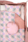 pink fern bedding set-2
