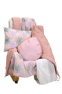 pink fern quilted bumper-3