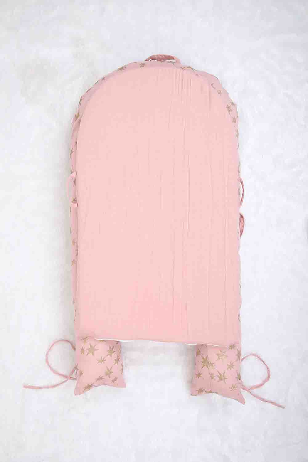 pink starry nest bed-3
