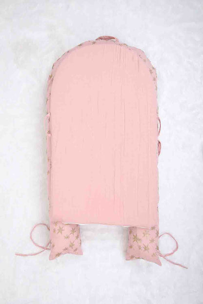 pink starry nest bed-3