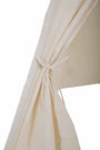 Cream, pretend play tee pee with matching bunting