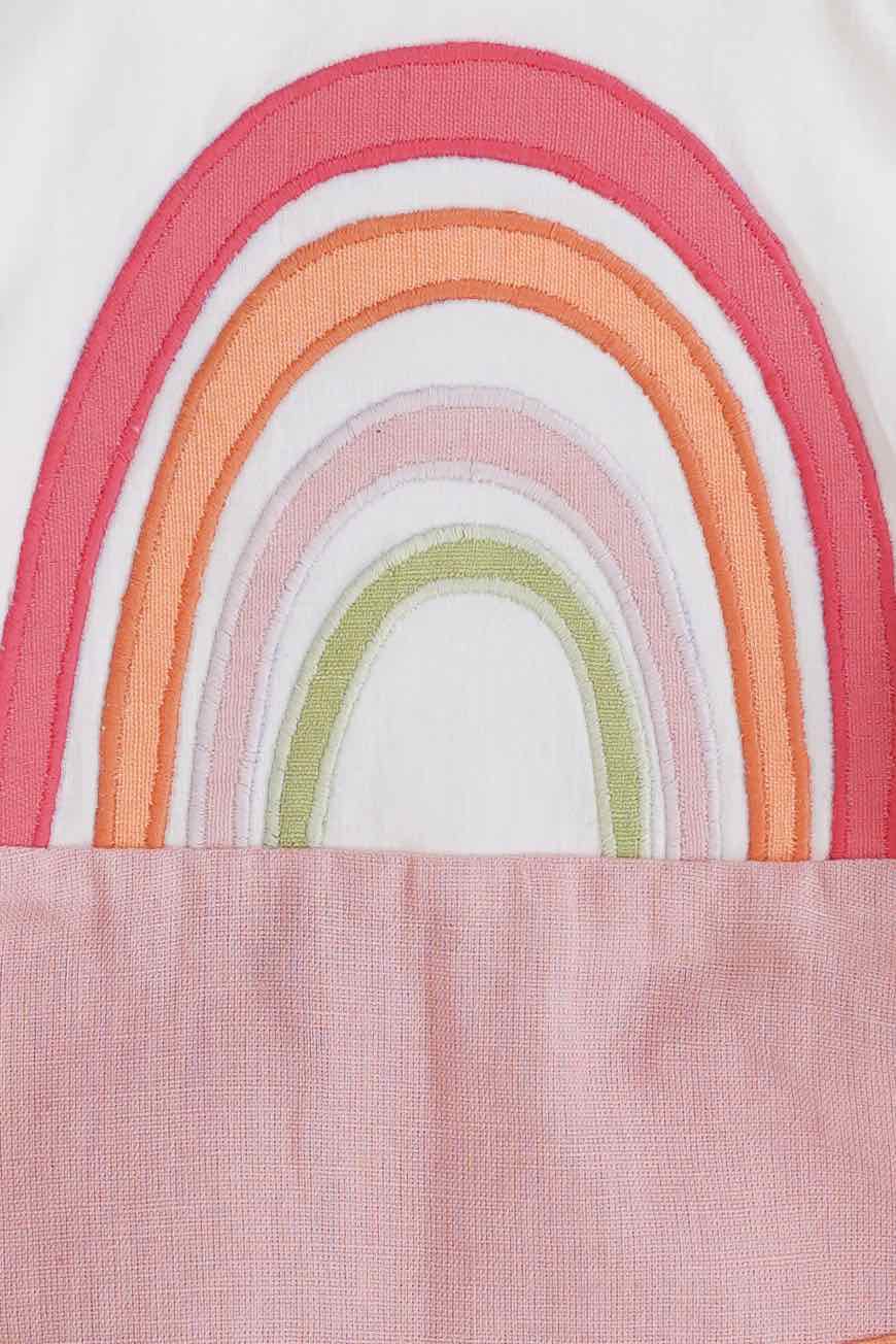 rainbow infant dress-3