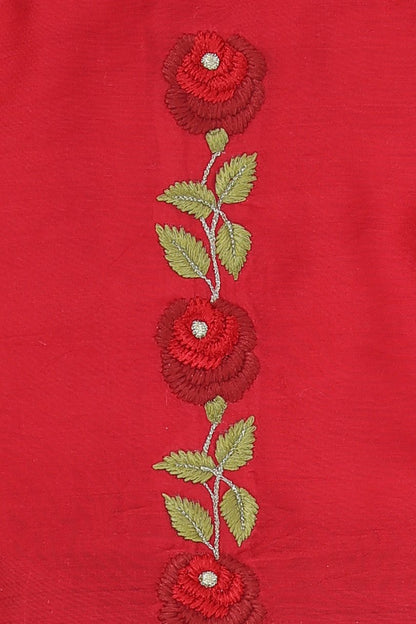red embroidered boys jamna-2