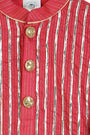 Red gota kurta set for boys